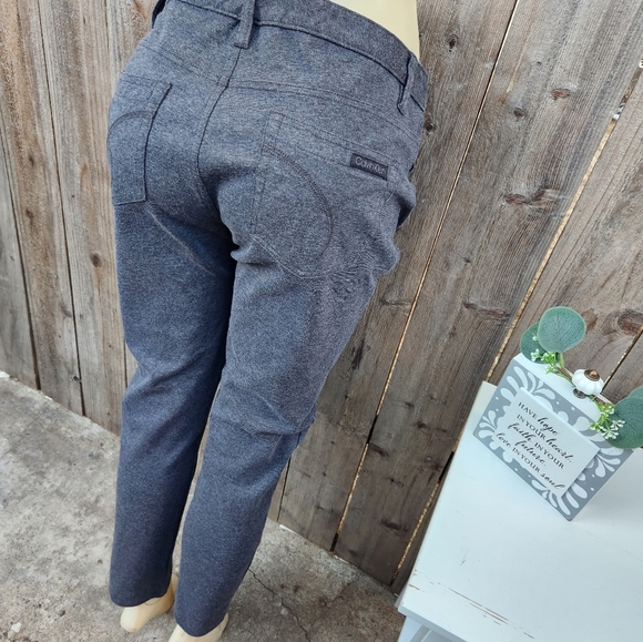 Women's Calvin Klein Jeans Grey Pants Size 14 - Picture 8 of 11